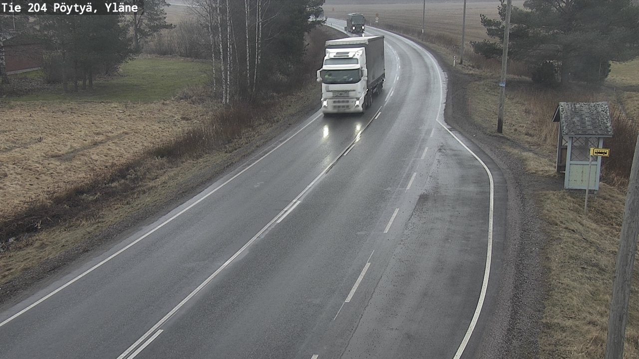 Kelikamerat Kuva Tie 204 Pöytyä, Yläne, Pöytyä, Varsinais-Suomi