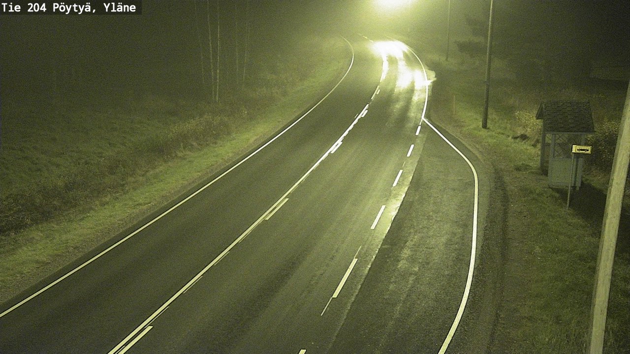 Kelikamerat Kuva Tie 204 Pöytyä, Yläne, Pöytyä, Varsinais-Suomi