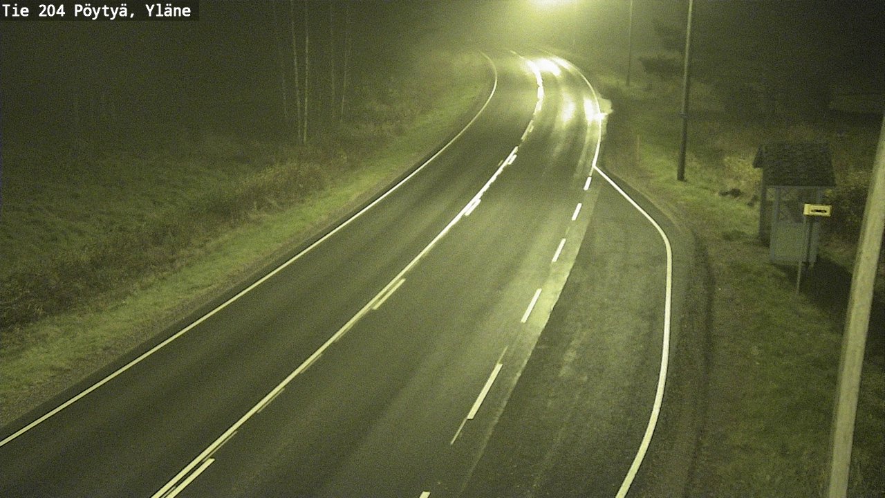 Kelikamerat Kuva Tie 204 Pöytyä, Yläne, Pöytyä, Varsinais-Suomi