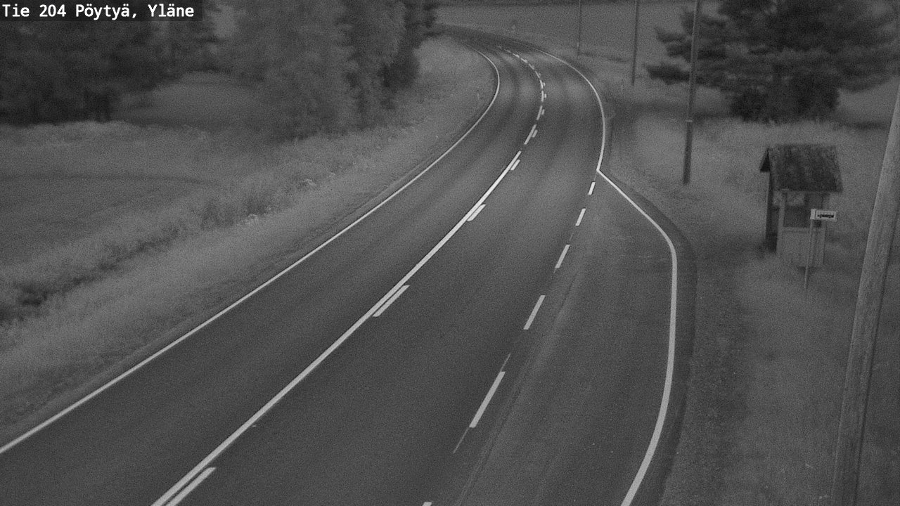 Kelikamerat Kuva Tie 204 Pöytyä, Yläne, Pöytyä, Varsinais-Suomi