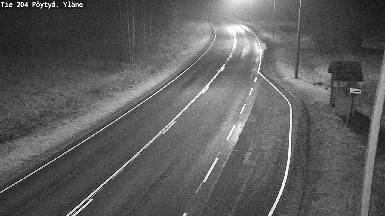 Kelikamerat Kuva Tie 204 Pöytyä, Yläne, Pöytyä, Varsinais-Suomi