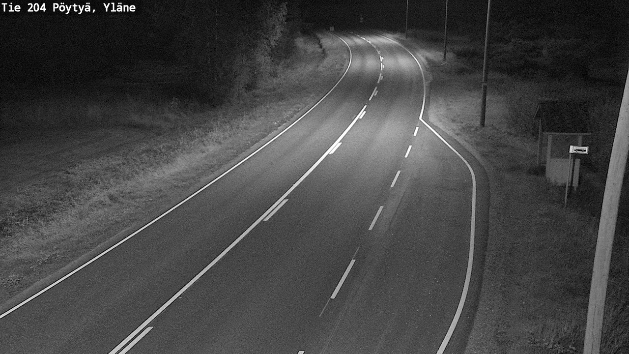Kelikamerat Kuva Tie 204 Pöytyä, Yläne, Pöytyä, Varsinais-Suomi