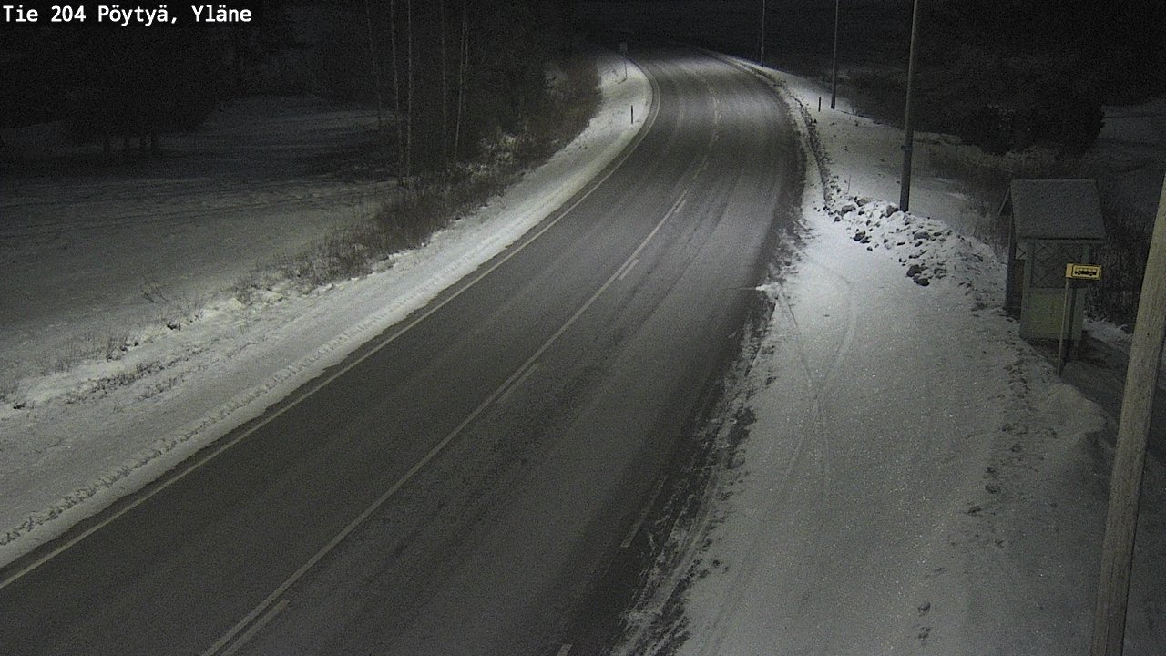 Kelikamerat Kuva Tie 204 Pöytyä, Yläne, Pöytyä, Varsinais-Suomi