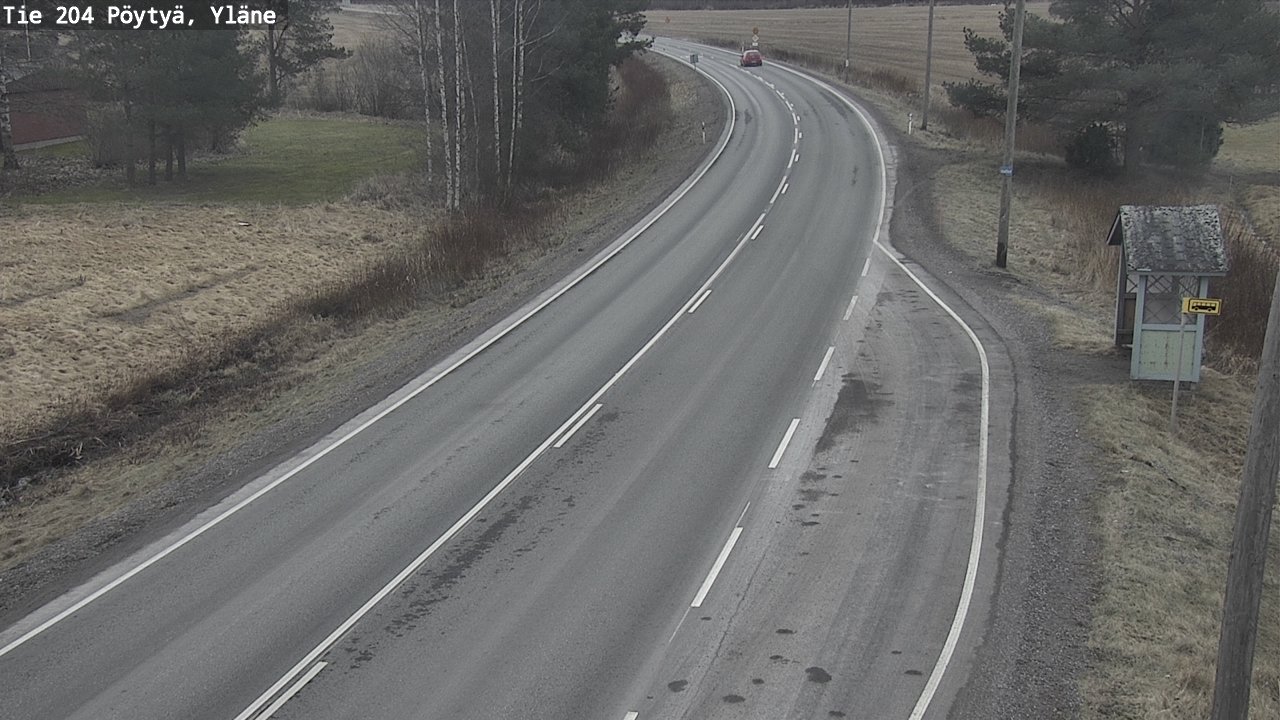 Kelikamerat Kuva Tie 204 Pöytyä, Yläne, Pöytyä, Varsinais-Suomi