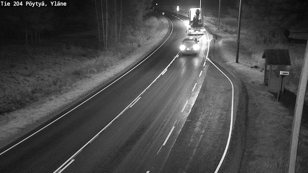 Kelikamerat Kuva Tie 204 Pöytyä, Yläne, Pöytyä, Varsinais-Suomi