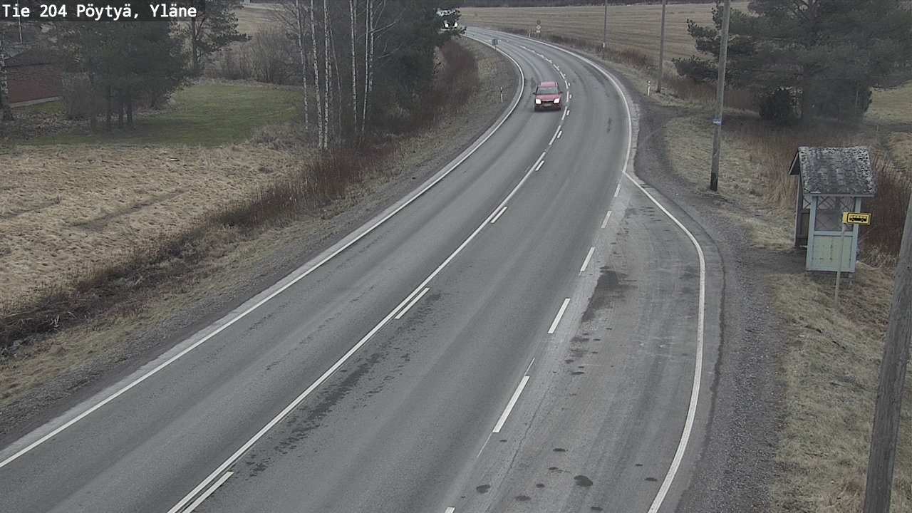 Kelikamerat Kuva Tie 204 Pöytyä, Yläne, Pöytyä, Varsinais-Suomi
