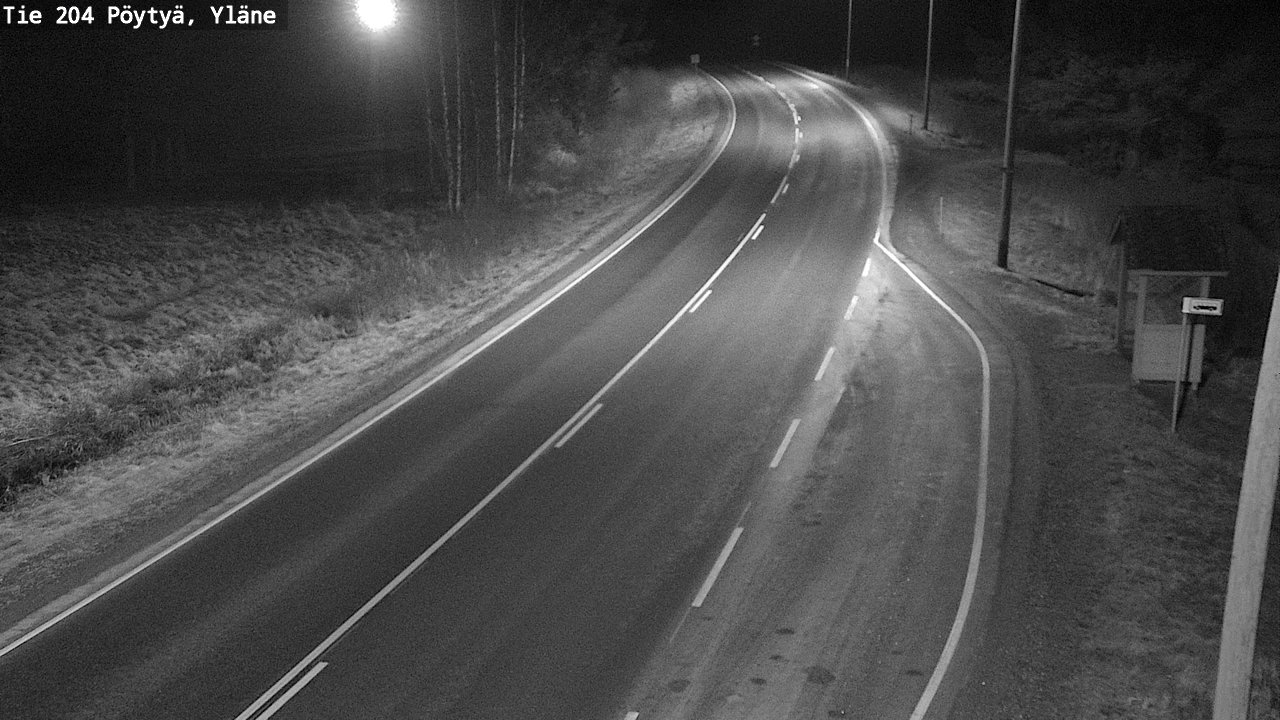 Kelikamerat Kuva Tie 204 Pöytyä, Yläne, Pöytyä, Varsinais-Suomi