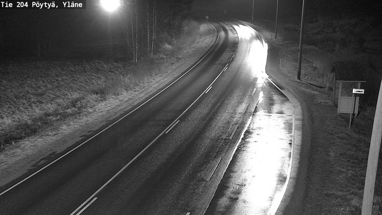 Kelikamerat Kuva Tie 204 Pöytyä, Yläne, Pöytyä, Varsinais-Suomi