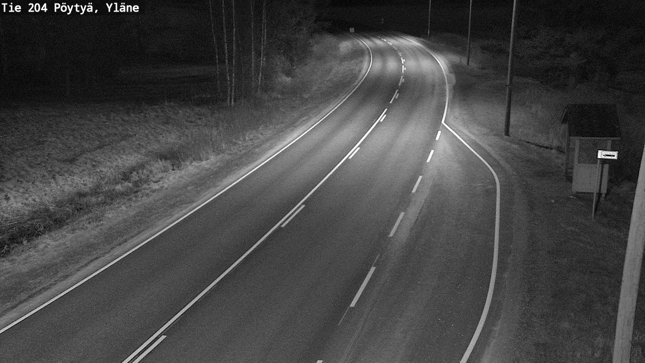 Kelikamerat Kuva Tie 204 Pöytyä, Yläne, Pöytyä, Varsinais-Suomi