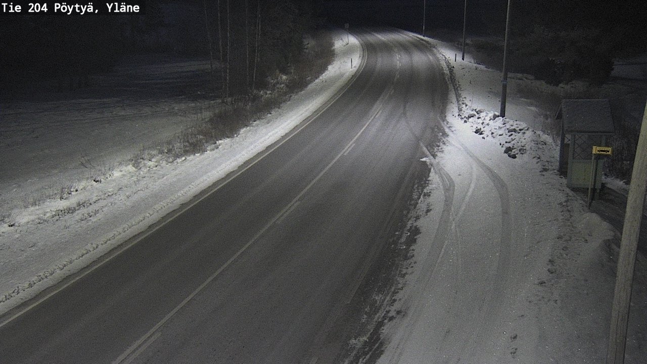 Kelikamerat Kuva Tie 204 Pöytyä, Yläne, Pöytyä, Varsinais-Suomi