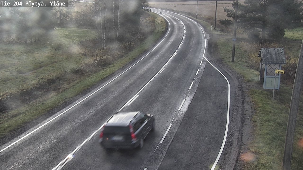 Kelikamerat Kuva Tie 204 Pöytyä, Yläne, Pöytyä, Varsinais-Suomi