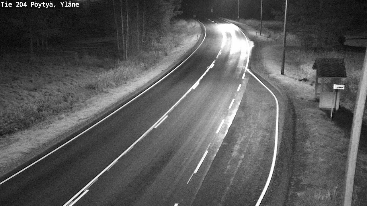 Kelikamerat Kuva Tie 204 Pöytyä, Yläne, Pöytyä, Varsinais-Suomi