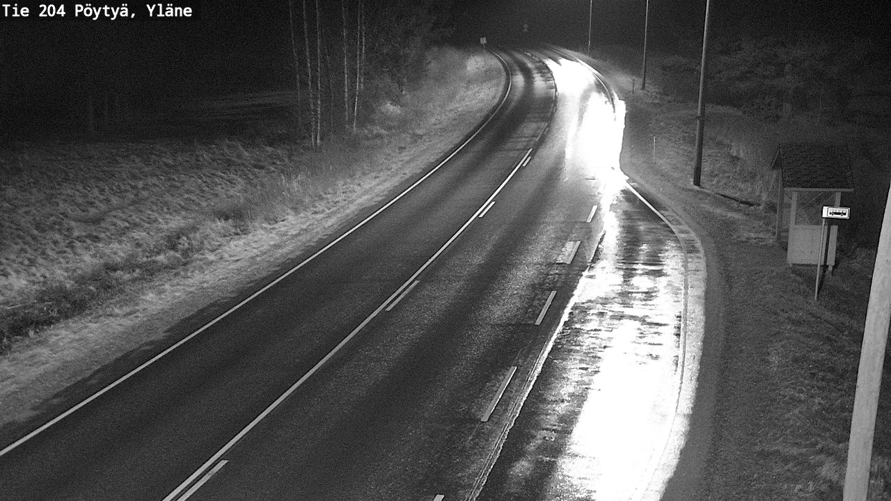 Kelikamerat Kuva Tie 204 Pöytyä, Yläne, Pöytyä, Varsinais-Suomi