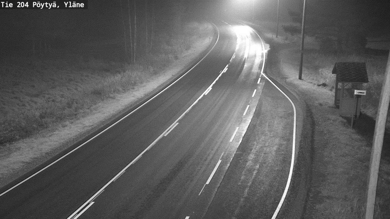 Kelikamerat Kuva Tie 204 Pöytyä, Yläne, Pöytyä, Varsinais-Suomi