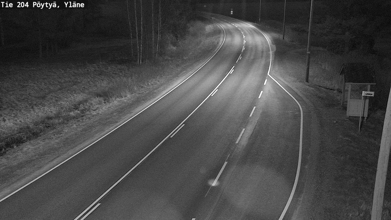 Kelikamerat Kuva Tie 204 Pöytyä, Yläne, Pöytyä, Varsinais-Suomi