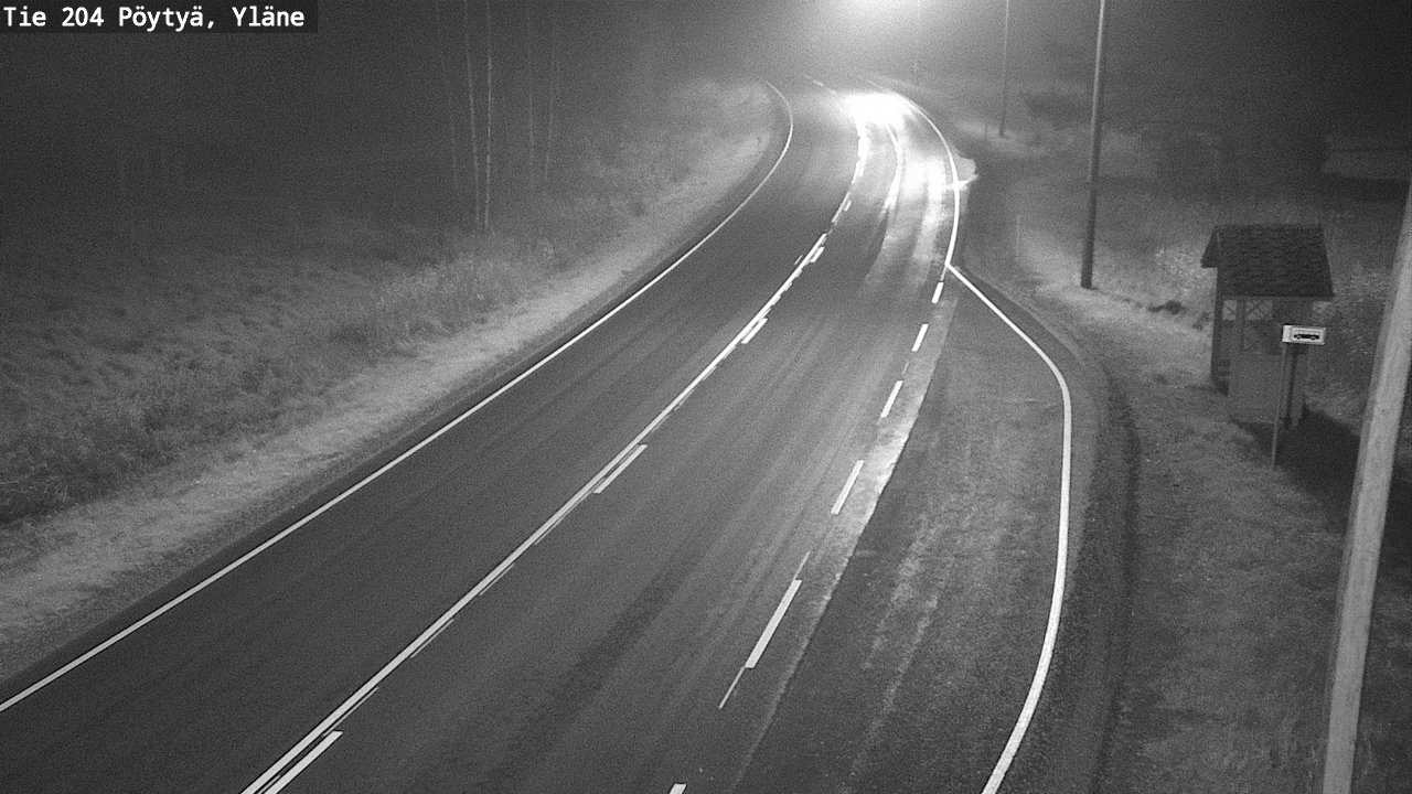 Kelikamerat Kuva Tie 204 Pöytyä, Yläne, Pöytyä, Varsinais-Suomi