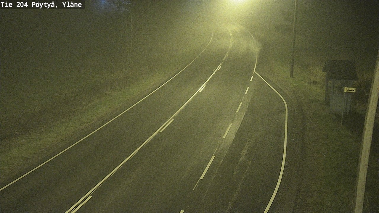 Kelikamerat Kuva Tie 204 Pöytyä, Yläne, Pöytyä, Varsinais-Suomi