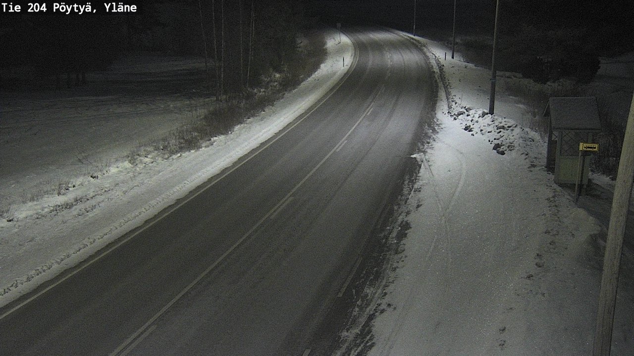 Kelikamerat Kuva Tie 204 Pöytyä, Yläne, Pöytyä, Varsinais-Suomi