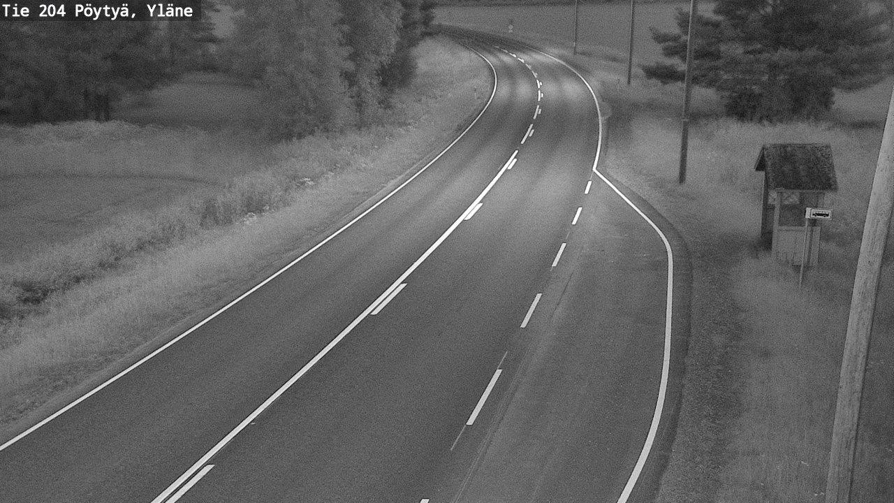 Kelikamerat Kuva Tie 204 Pöytyä, Yläne, Pöytyä, Varsinais-Suomi
