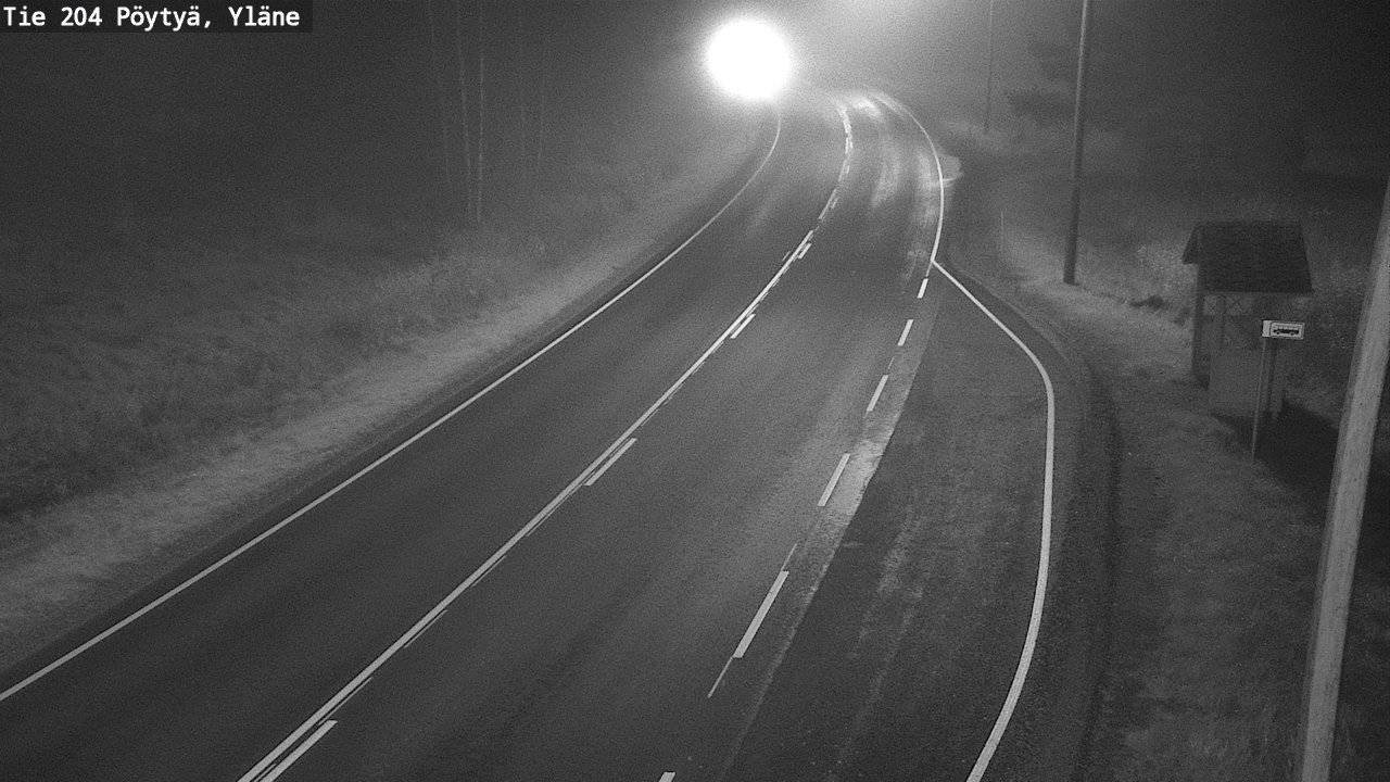 Kelikamerat Kuva Tie 204 Pöytyä, Yläne, Pöytyä, Varsinais-Suomi