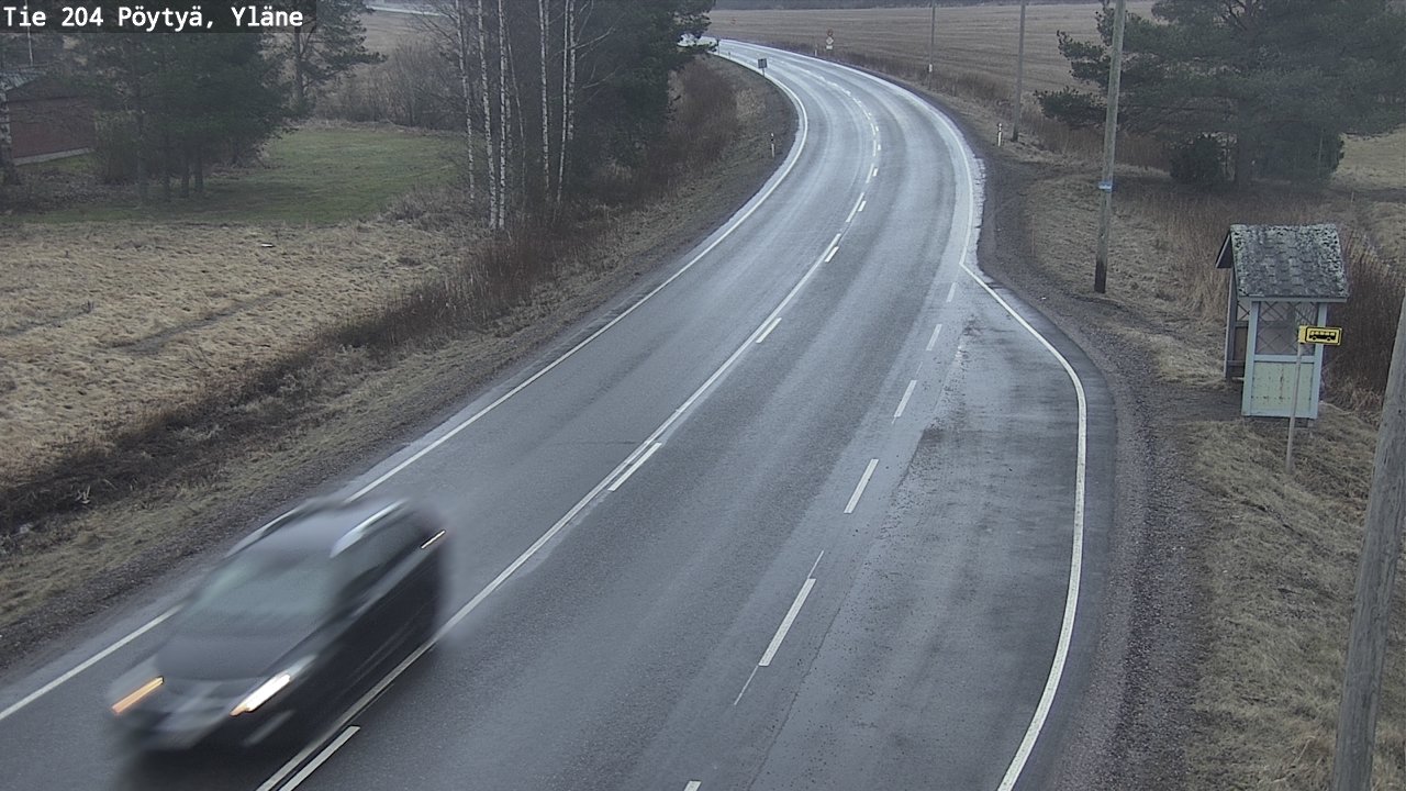Kelikamerat Kuva Tie 204 Pöytyä, Yläne, Pöytyä, Varsinais-Suomi