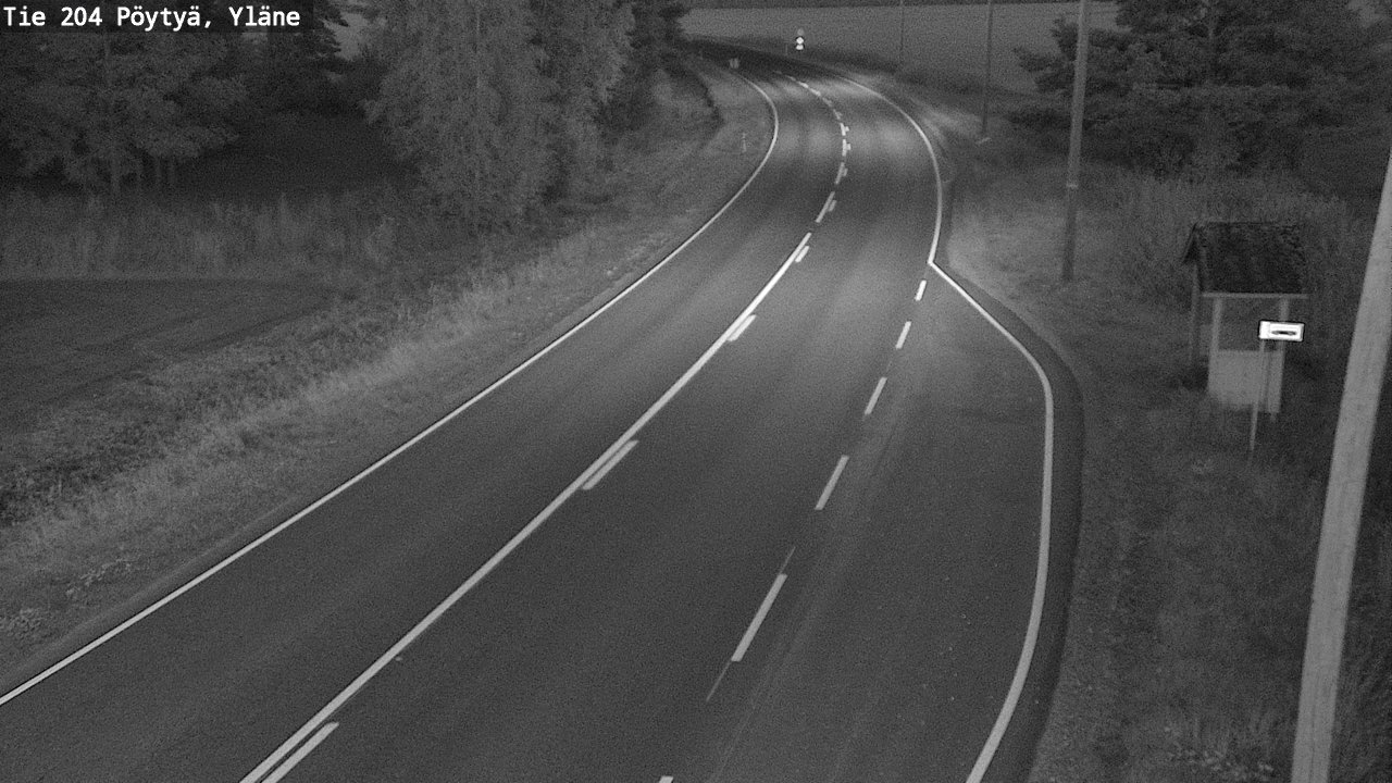 Kelikamerat Kuva Tie 204 Pöytyä, Yläne, Pöytyä, Varsinais-Suomi