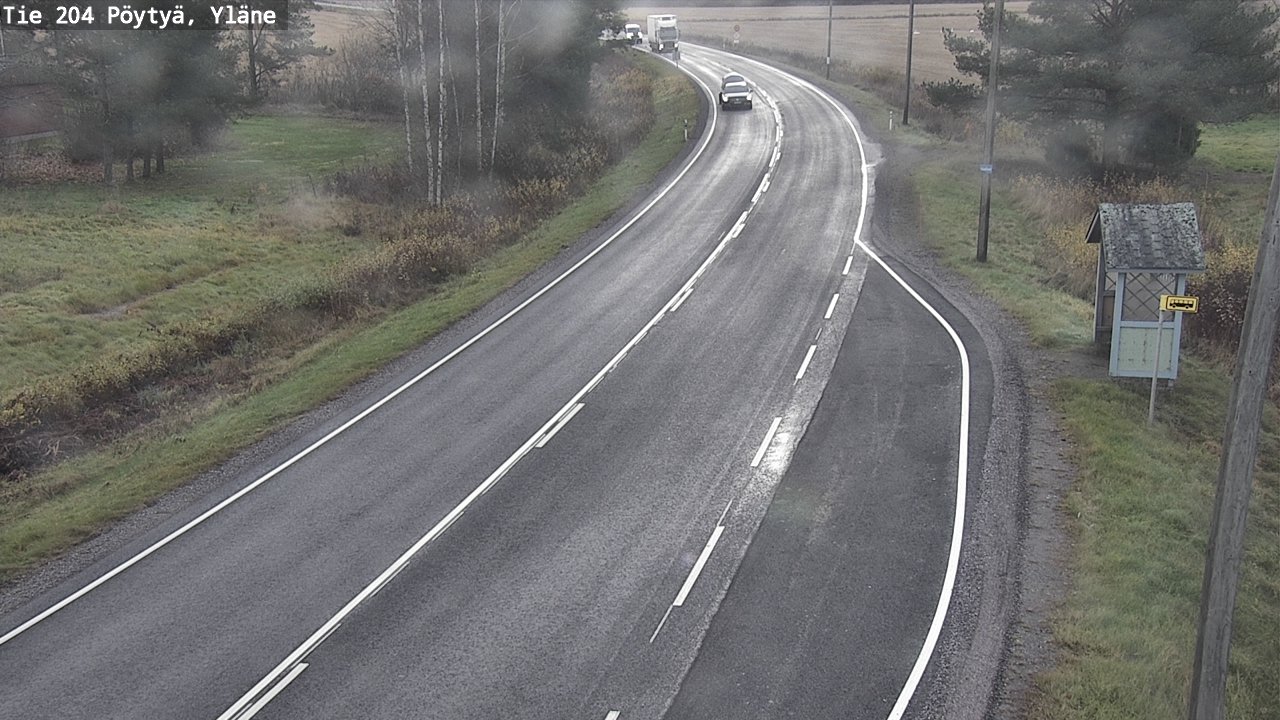 Kelikamerat Kuva Tie 204 Pöytyä, Yläne, Pöytyä, Varsinais-Suomi