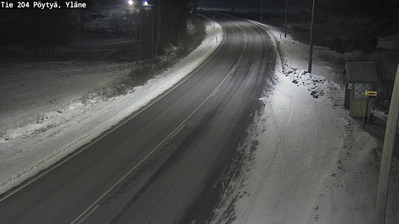 Kelikamerat Kuva Tie 204 Pöytyä, Yläne, Pöytyä, Varsinais-Suomi