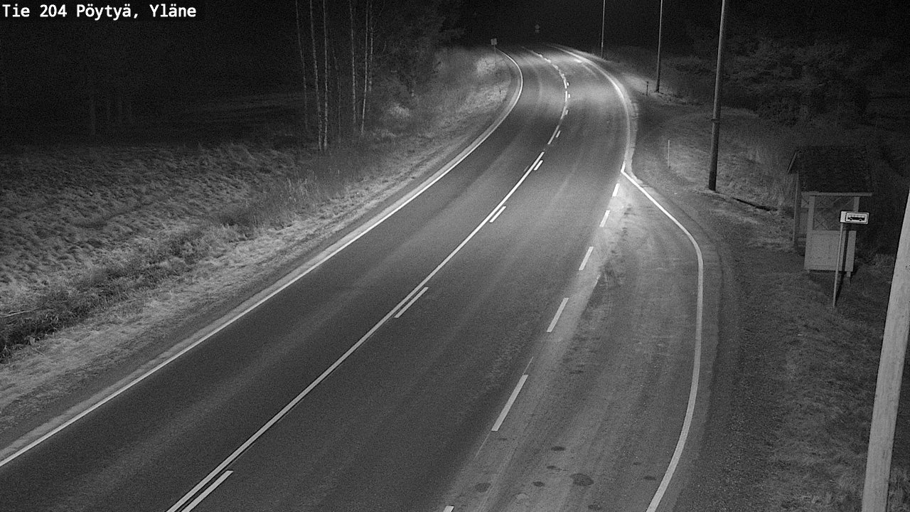 Kelikamerat Kuva Tie 204 Pöytyä, Yläne, Pöytyä, Varsinais-Suomi