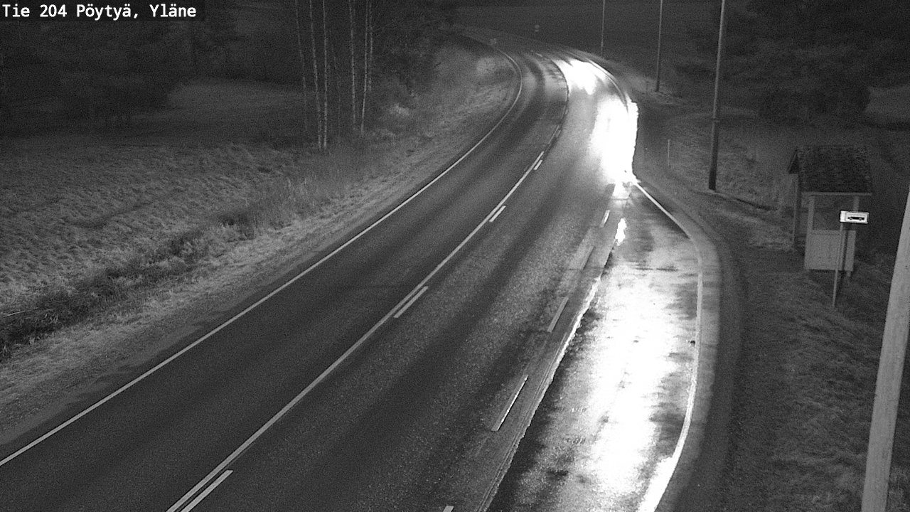 Kelikamerat Kuva Tie 204 Pöytyä, Yläne, Pöytyä, Varsinais-Suomi