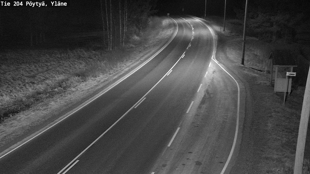 Kelikamerat Kuva Tie 204 Pöytyä, Yläne, Pöytyä, Varsinais-Suomi