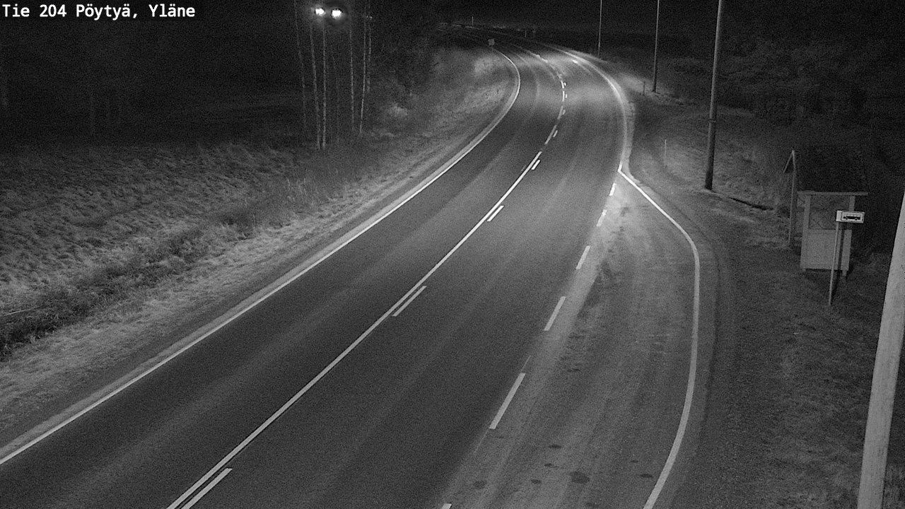 Kelikamerat Kuva Tie 204 Pöytyä, Yläne, Pöytyä, Varsinais-Suomi