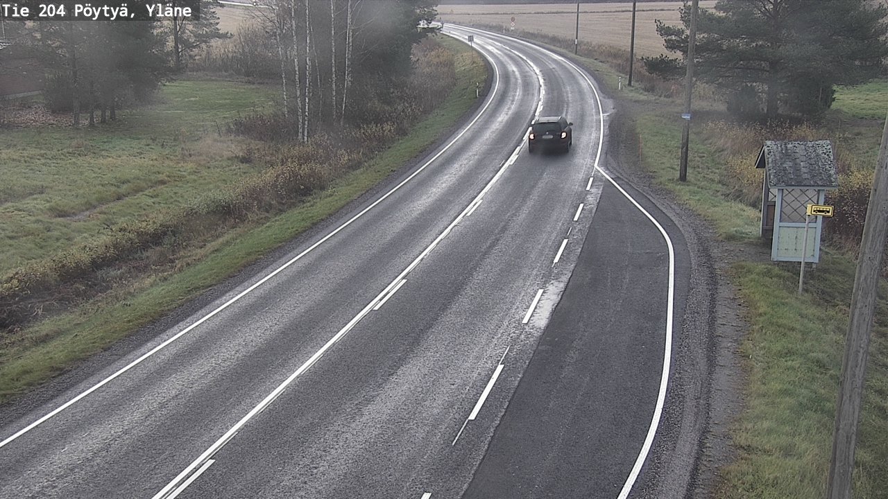 Kelikamerat Kuva Tie 204 Pöytyä, Yläne, Pöytyä, Varsinais-Suomi