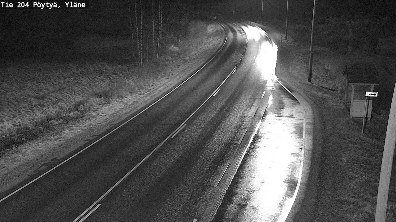 Kelikamerat Kuva Tie 204 Pöytyä, Yläne, Pöytyä, Varsinais-Suomi