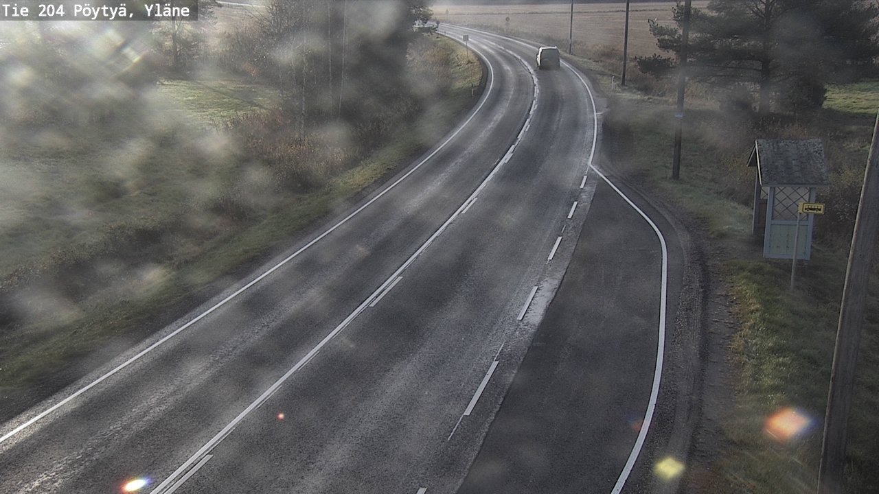 Kelikamerat Kuva Tie 204 Pöytyä, Yläne, Pöytyä, Varsinais-Suomi