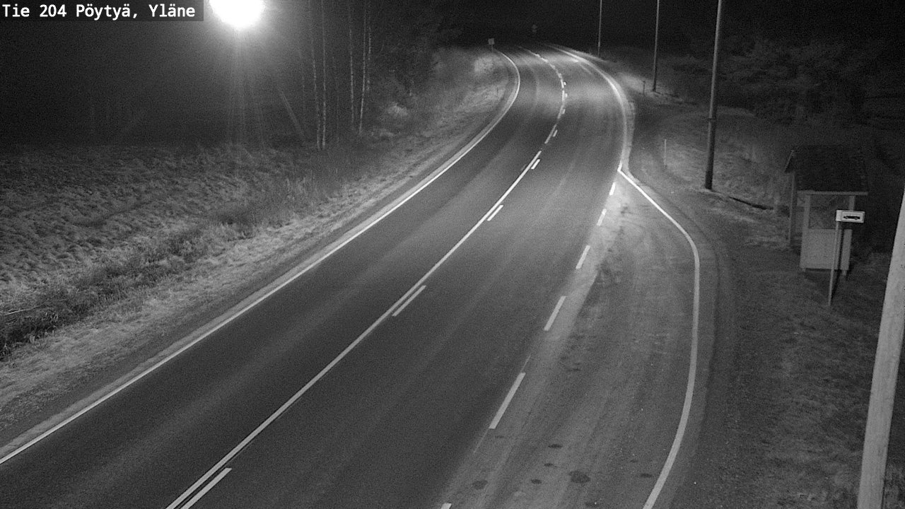 Kelikamerat Kuva Tie 204 Pöytyä, Yläne, Pöytyä, Varsinais-Suomi