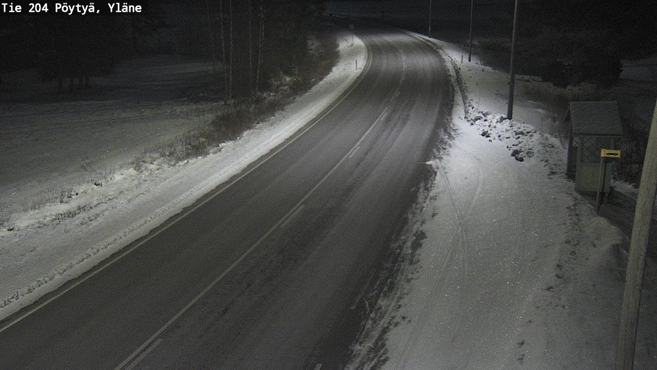 Kelikamerat Kuva Tie 204 Pöytyä, Yläne, Pöytyä, Varsinais-Suomi
