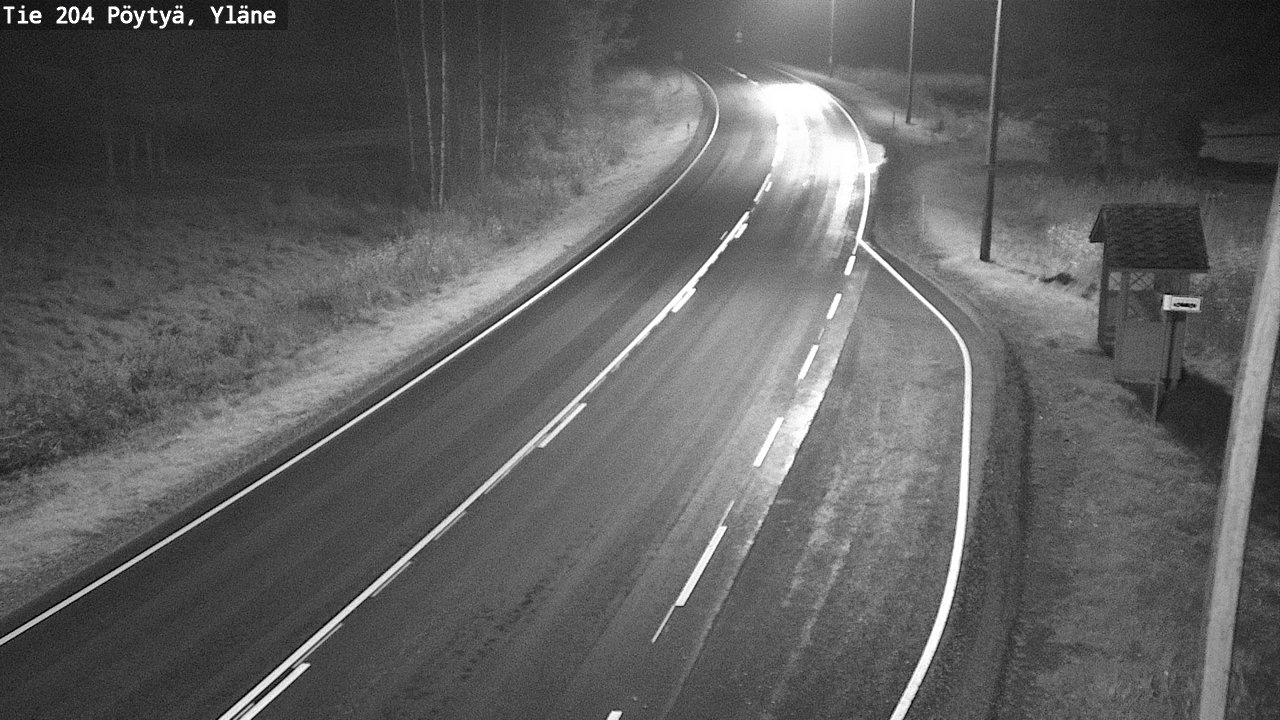 Kelikamerat Kuva Tie 204 Pöytyä, Yläne, Pöytyä, Varsinais-Suomi