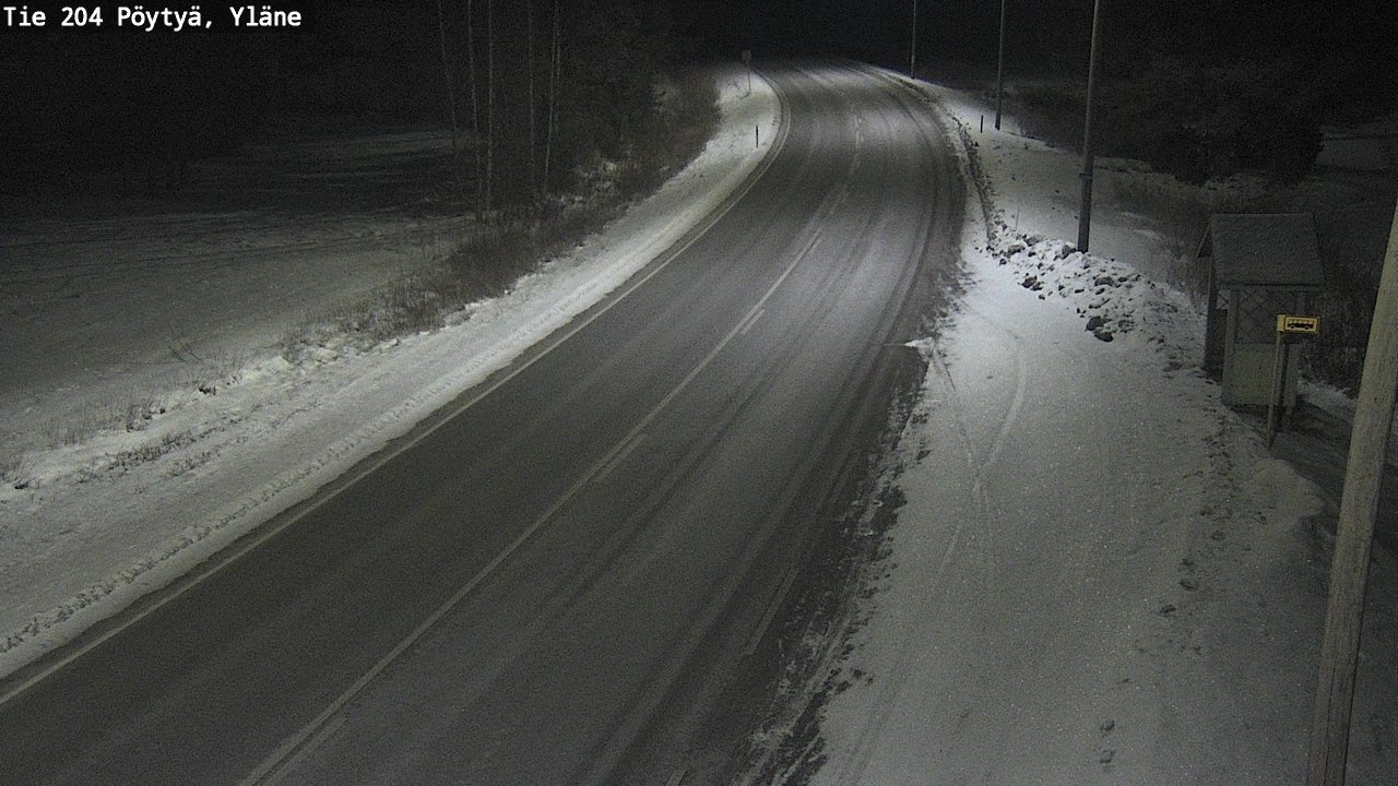 Kelikamerat Kuva Tie 204 Pöytyä, Yläne, Pöytyä, Varsinais-Suomi