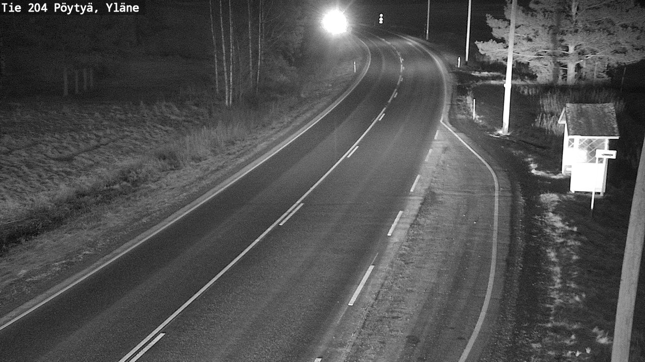 Kelikamerat Kuva Tie 204 Pöytyä, Yläne, Pöytyä, Varsinais-Suomi