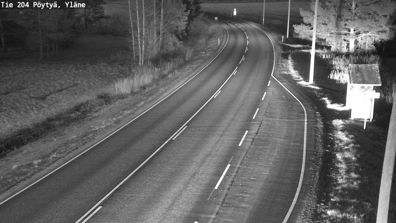 Kelikamerat Kuva Tie 204 Pöytyä, Yläne, Pöytyä, Varsinais-Suomi