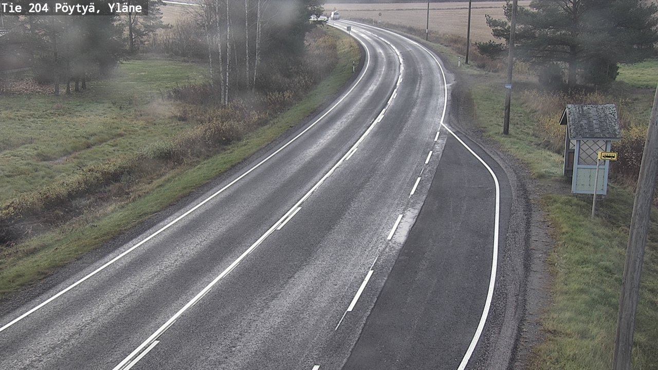 Kelikamerat Kuva Tie 204 Pöytyä, Yläne, Pöytyä, Varsinais-Suomi