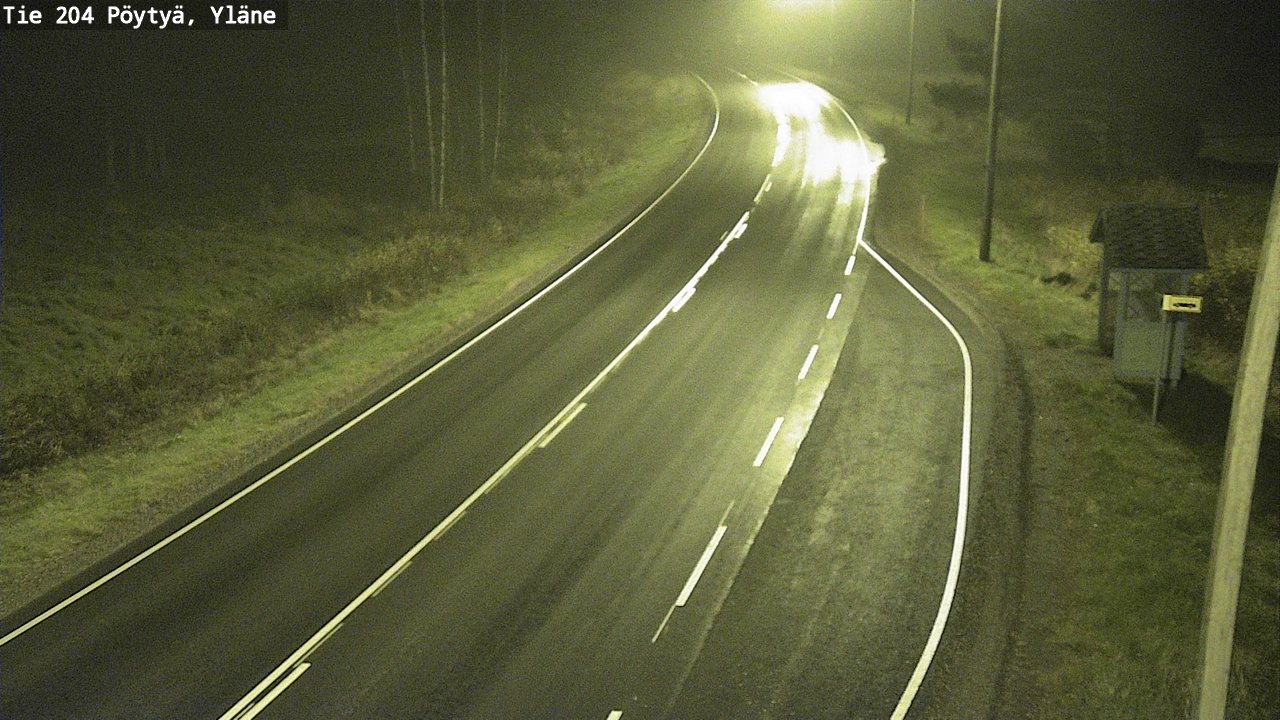 Kelikamerat Kuva Tie 204 Pöytyä, Yläne, Pöytyä, Varsinais-Suomi