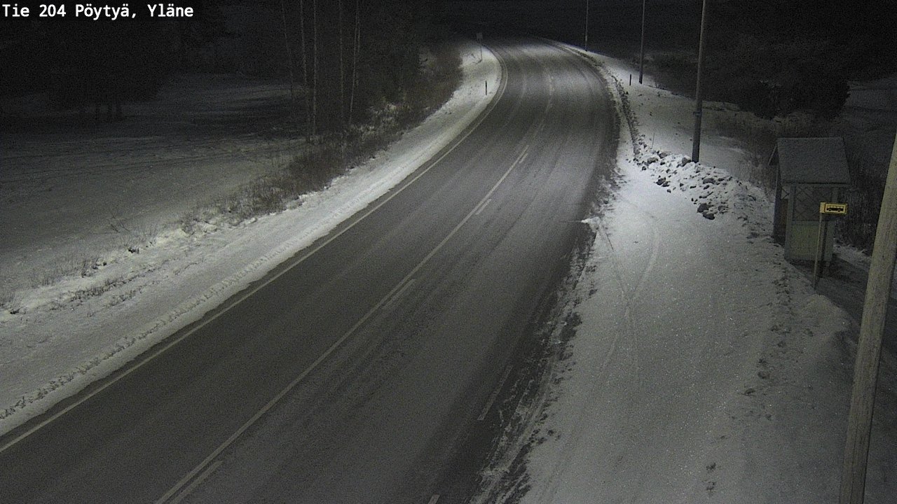 Kelikamerat Kuva Tie 204 Pöytyä, Yläne, Pöytyä, Varsinais-Suomi