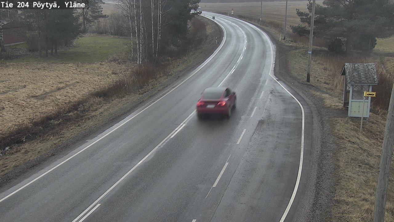 Kelikamerat Kuva Tie 204 Pöytyä, Yläne, Pöytyä, Varsinais-Suomi