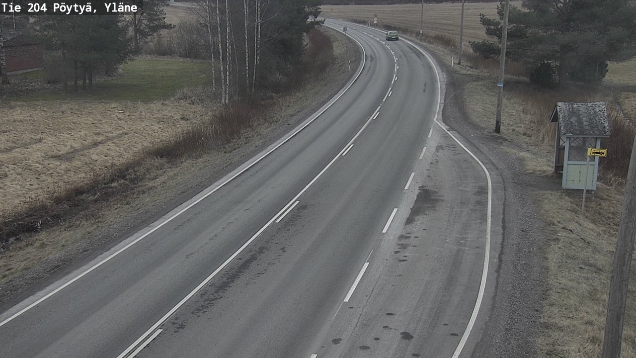 Kelikamerat Kuva Tie 204 Pöytyä, Yläne, Pöytyä, Varsinais-Suomi