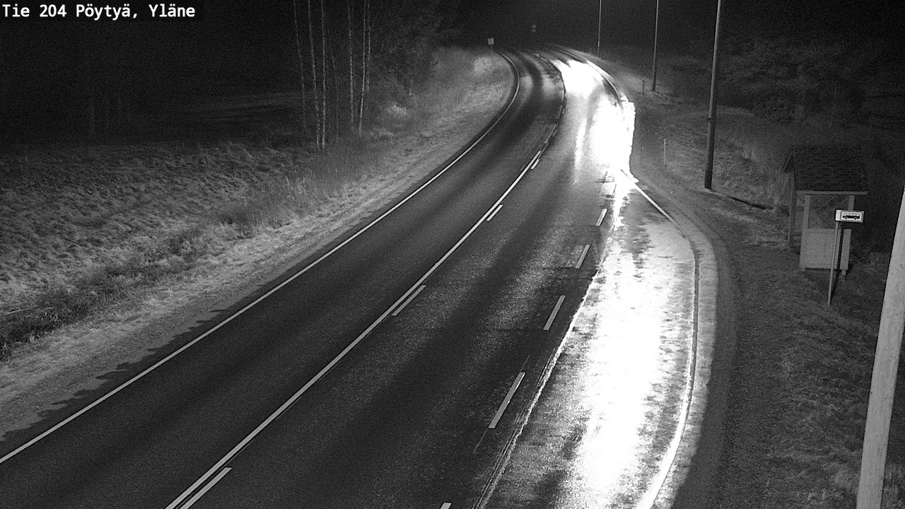 Kelikamerat Kuva Tie 204 Pöytyä, Yläne, Pöytyä, Varsinais-Suomi