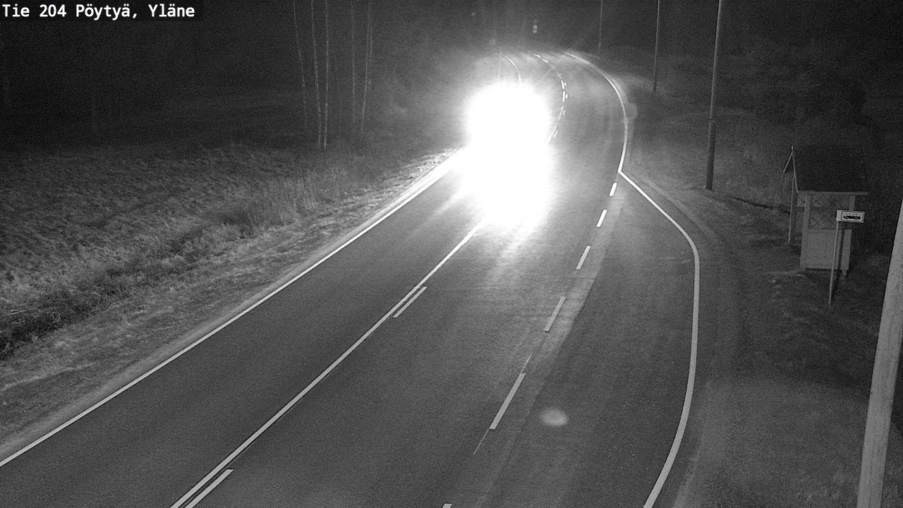 Kelikamerat Kuva Tie 204 Pöytyä, Yläne, Pöytyä, Varsinais-Suomi