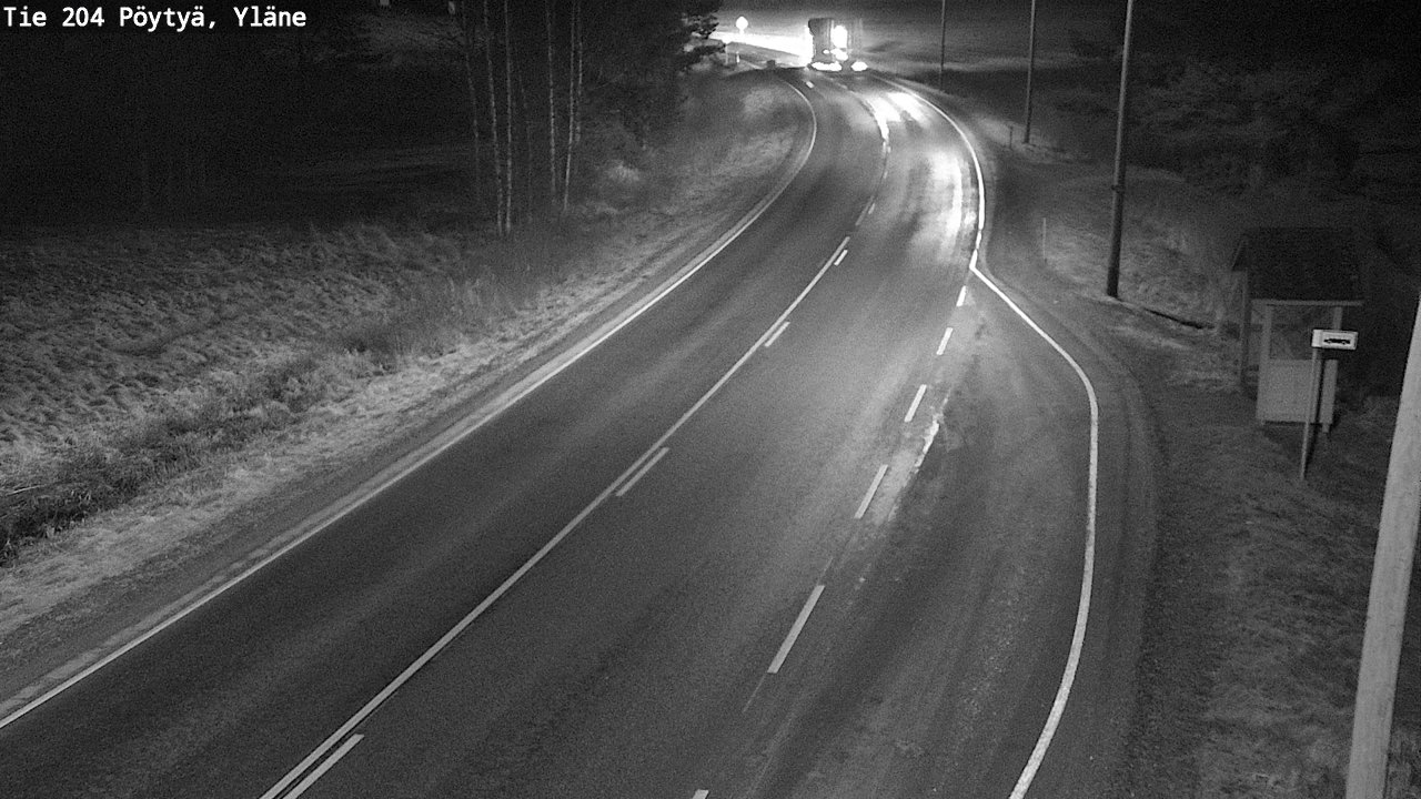 Kelikamerat Kuva Tie 204 Pöytyä, Yläne, Pöytyä, Varsinais-Suomi