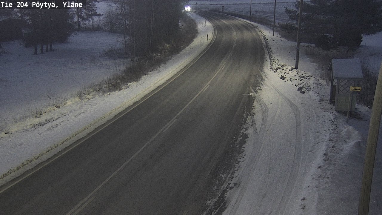 Kelikamerat Kuva Tie 204 Pöytyä, Yläne, Pöytyä, Varsinais-Suomi